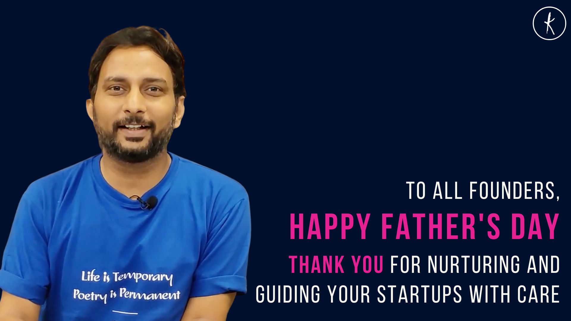 Happy Father's Day to all Founders: Thank You for Nurturing and Guiding Your Startups with Care's image
