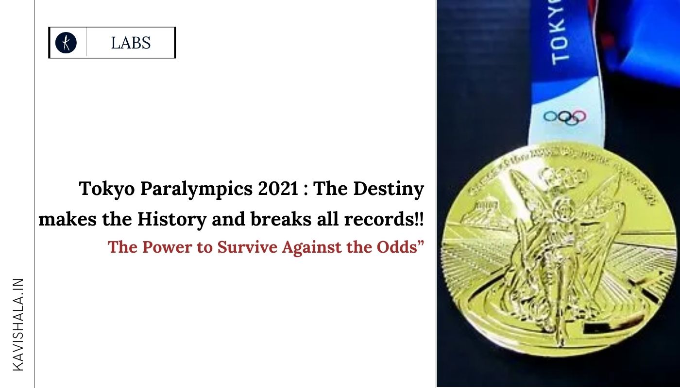 Tokyo Paralympics 2021:The Destiny makes the History and breaks all records!'s image