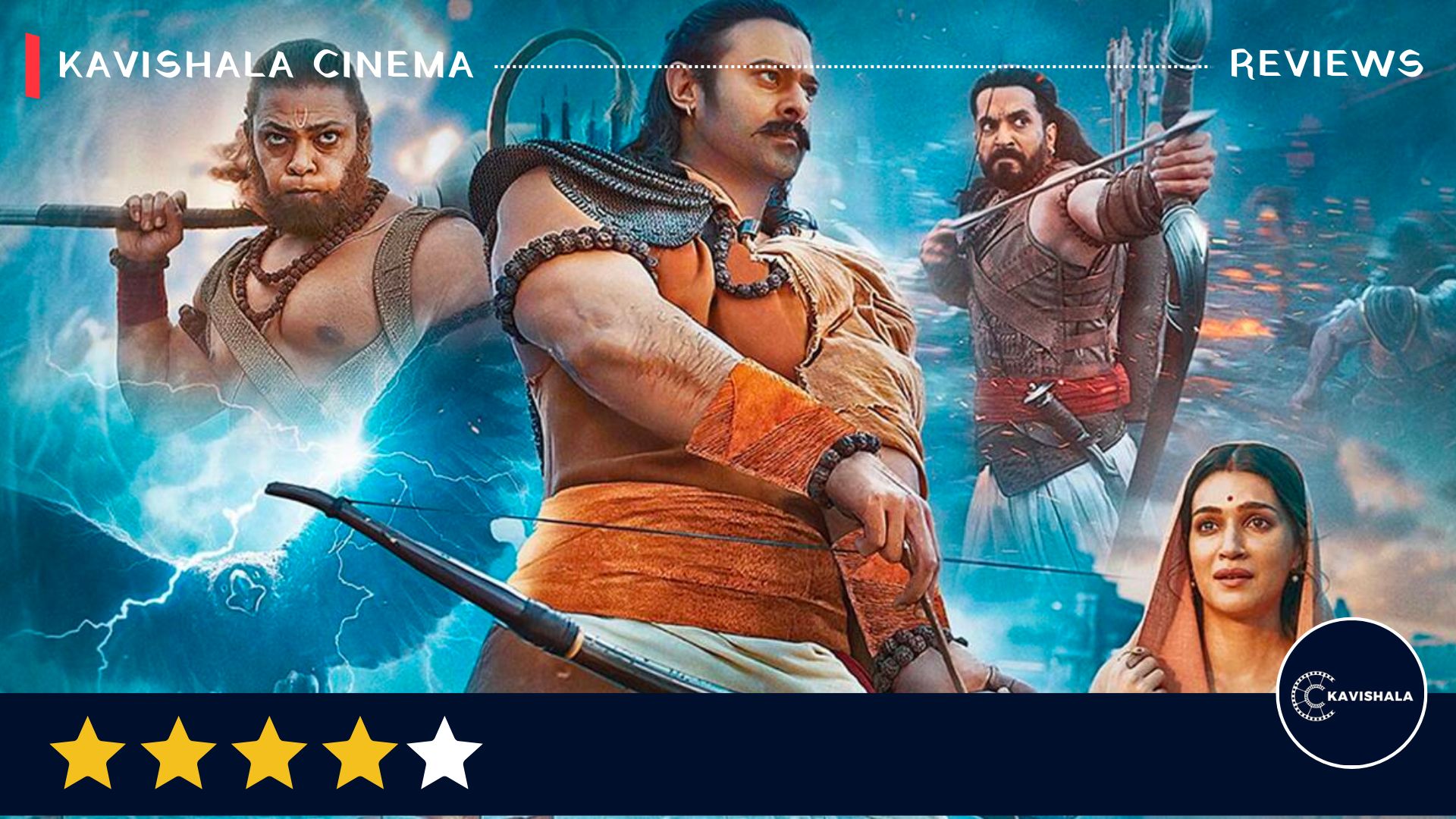 Adipurush: A Mythological Masterpiece - Prabhas and Saif Ali Khan Shine in an Epic Clash of Good and Evil's image
