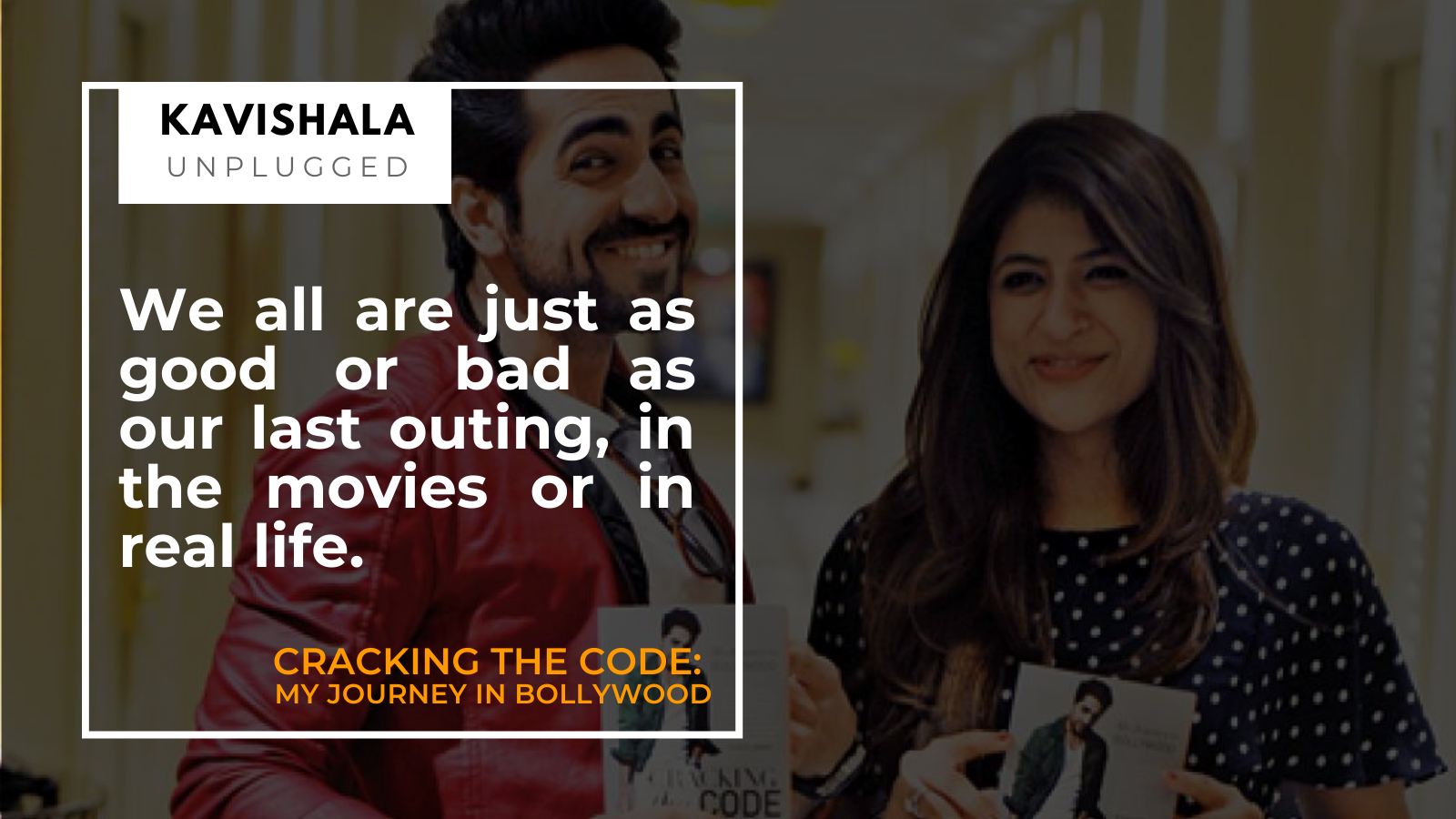 Secret Codes From Ayushmann and Tahira's Book - 'CRACKING THE CODE : MY JOURNEY IN BOLLYWOOD''s image
