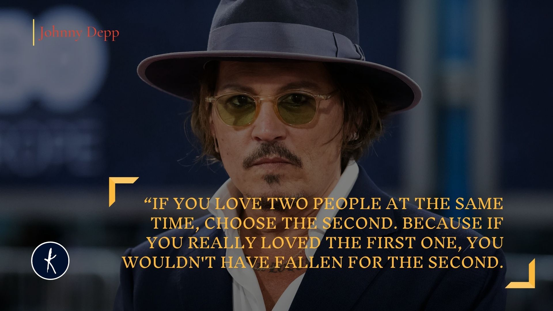 Music touches us emotionally, where words alone can't ― Johnny Depp''s image