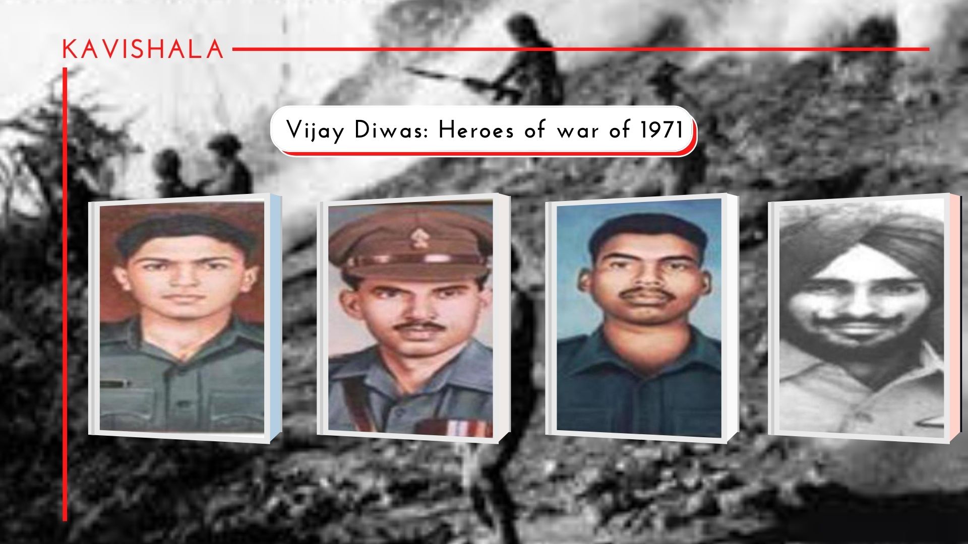 Vijay Diwas | Three Army personnel and one IAF officer were awarded Param Veer Chakra's image