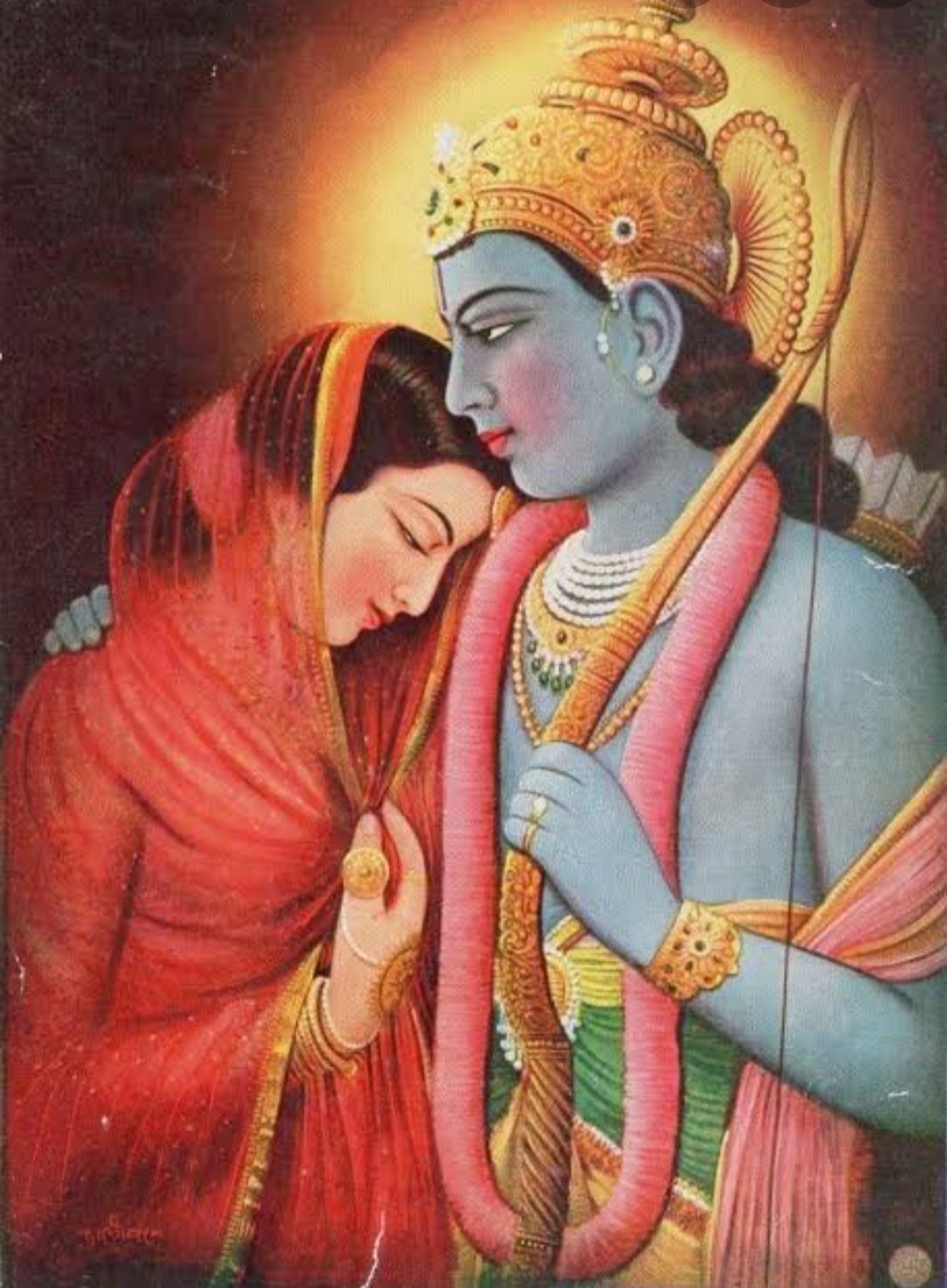 वनगमन पूर्व राम सिया संवाद's image